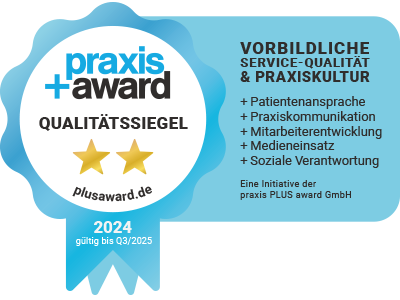 praxis plus award Qualitätssiegel